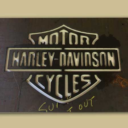Image - BurndRed Welding: CNC Calgary Sign